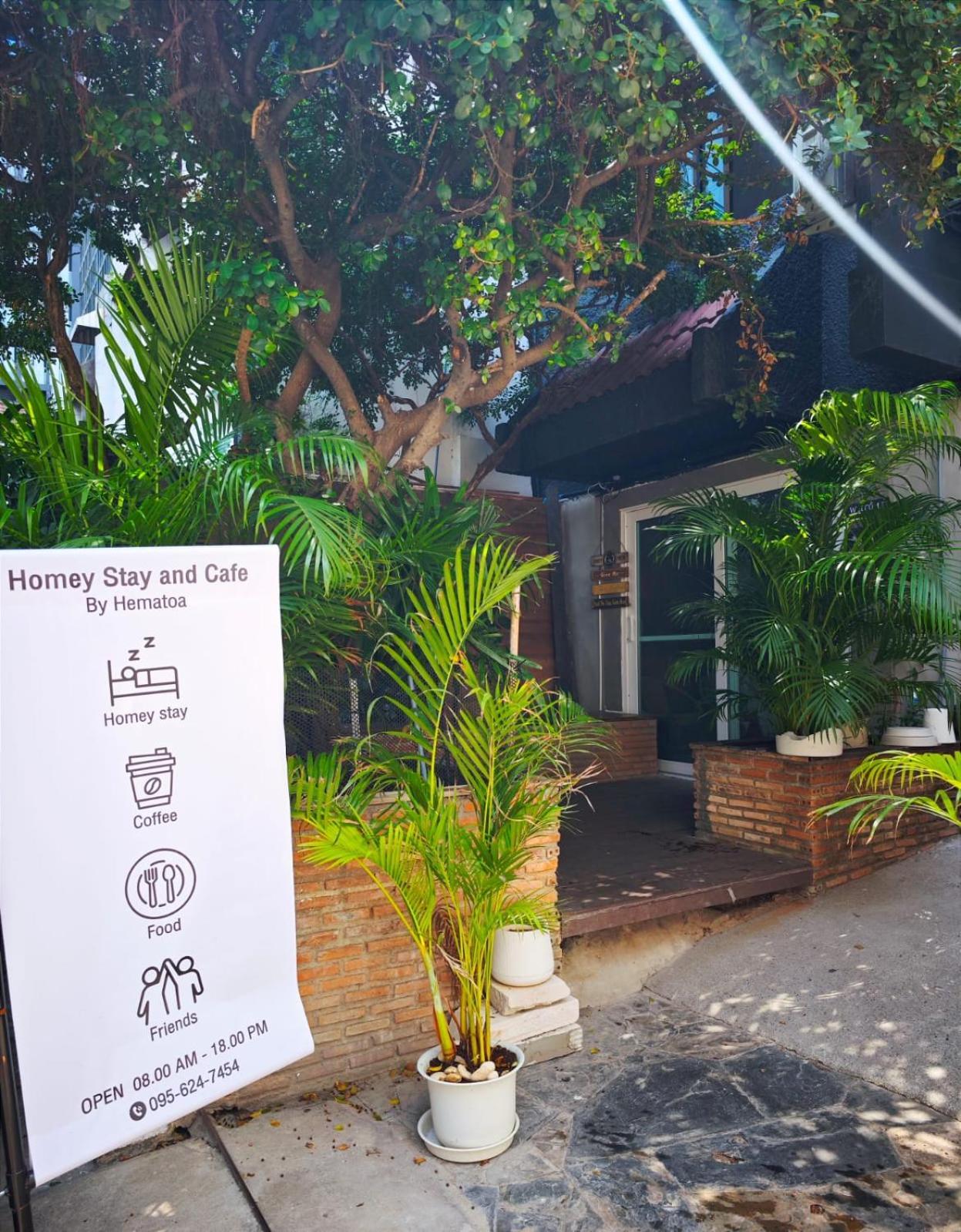 Homey Stay And Cafe By Hematoa Bangkok Buitenkant foto
